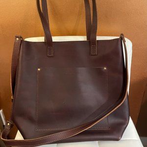 Portland Leather Company Crossbody Bag - Cognac